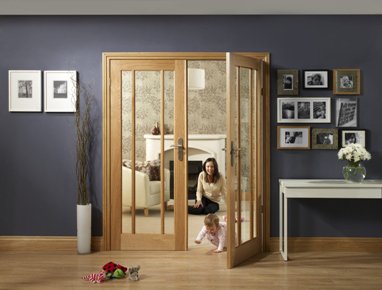 Internal Oak Worcester Door Pair