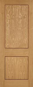 Image of Oak 2 Panel Inlay Internal Door