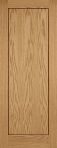 Image of Oak 1 Panel Inlay Internal Door