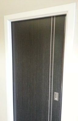 Sliding pocket door - Zanzibar Ash Grey Internal Door