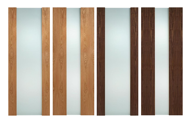 Toronto and Zaragoza Internal Doors with full height glass