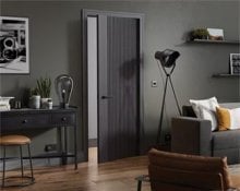 Black Fire Doors