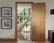 Oak Contemporary Doors