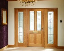 Oak Sidelight Sets