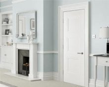 White Fire Doors