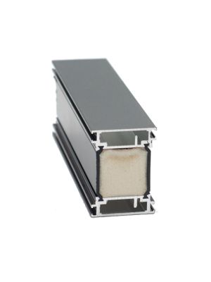 Metal frame extension profile