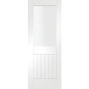 Suffolk White Glazed Door