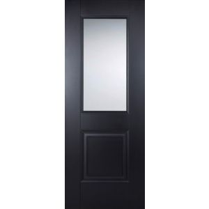 Arnhem Black Primed Glazed Door