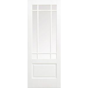 Downham White Glazed Door