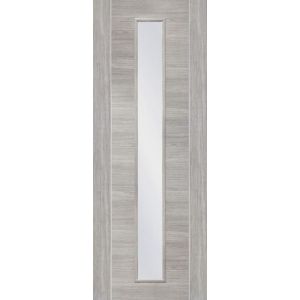 Forli White Grey Laminated Glazed Door