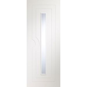 Potenza White Glazed Door