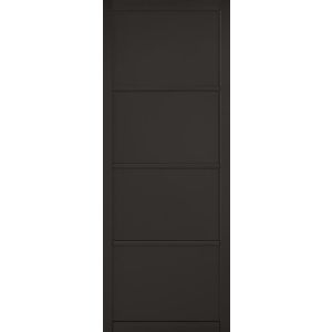 Soho Black Primed Internal Door