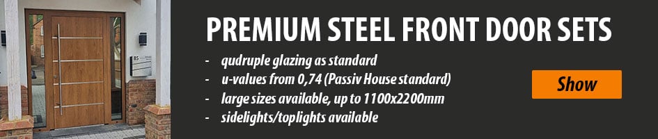 Premium Steel Front Doors
