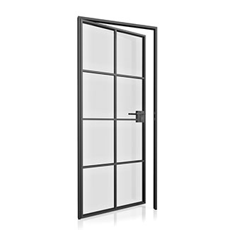 Steel internal door - 6 panel and solid bottom panel